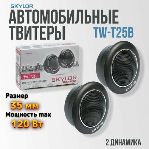 Твитеры автомобильные SKYLOR TW-T25B 2000₽
