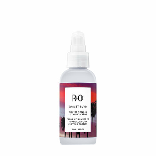 R+CO SUNSET BLVD BLONDE TONING + STYLING CREME сансет бульвар крем для укладки светлых волос 124 мл