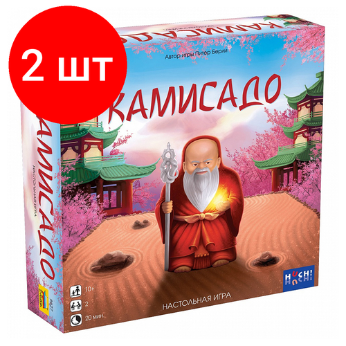 Комплект 2 шт, Игра настольная ZVEZDA Камисадо, картонная коробка