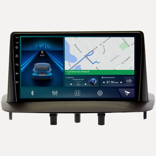 Изображение товара Магнитола CRS-300 Рено Меган 3 Renault Megane III, Fluence I 2009-2016 - Android 13 - Процессор 8 ядер - Память 4+64Gb - Carplay - DSP 36 полос - 4G(Sim)