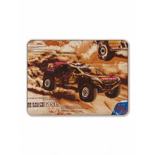 Одеяло для детей Ш-500 ралли/коричневый р.110*140. Комплект - 2 шт.