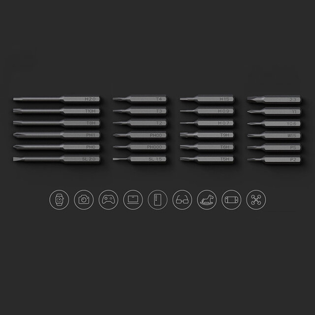 Наборы Инструментов Xiaomi Набор отверток Xiaomi Mijia Technical Screwdriver (DZN4020CN), темно-серый