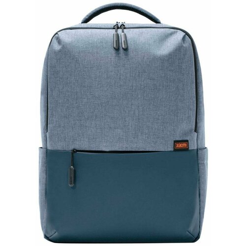 рюкзак для ноутбука xiaomi commuter backpack blue bhr4905gl Рюкзак для ноутбука 15.6 Xiaomi Commuter Backpack Light Blue XDLGX-04 полиэстер 600D синий