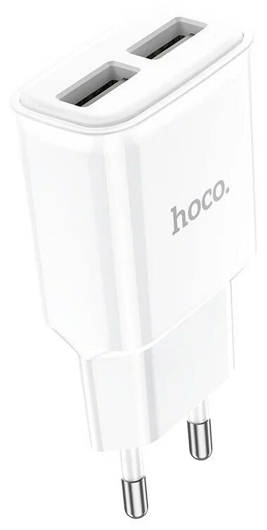 Сетевое зарядное устройство Hoco C88A Star round, белый