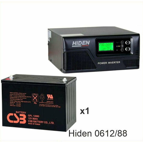 ИБП Hiden Control HPS20-0612 + CSB GPL12880