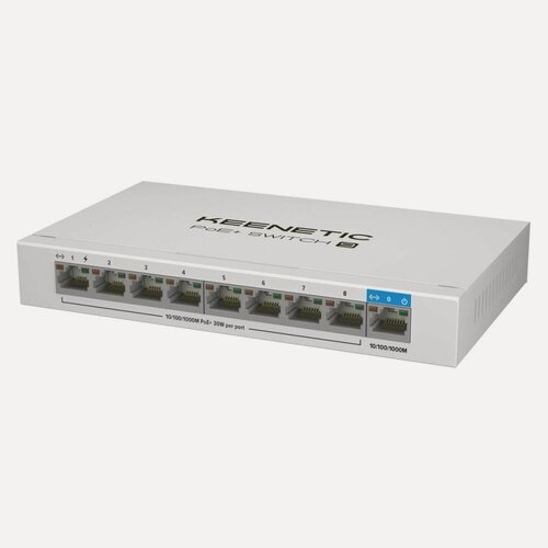 Изображение товара PoE коммутатор Keenetic PoE+ Switch 9 (KN-4710)