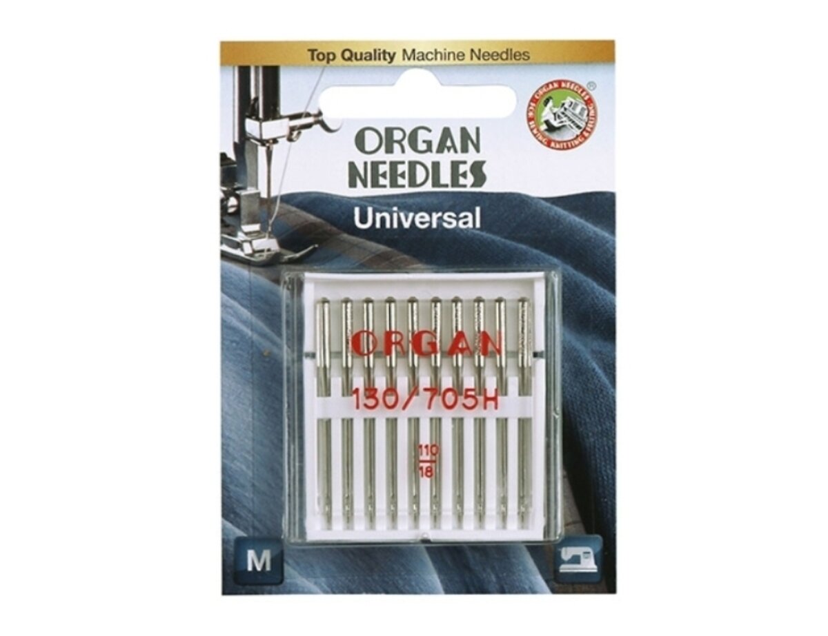 Иглы Organ универсальные 10/110