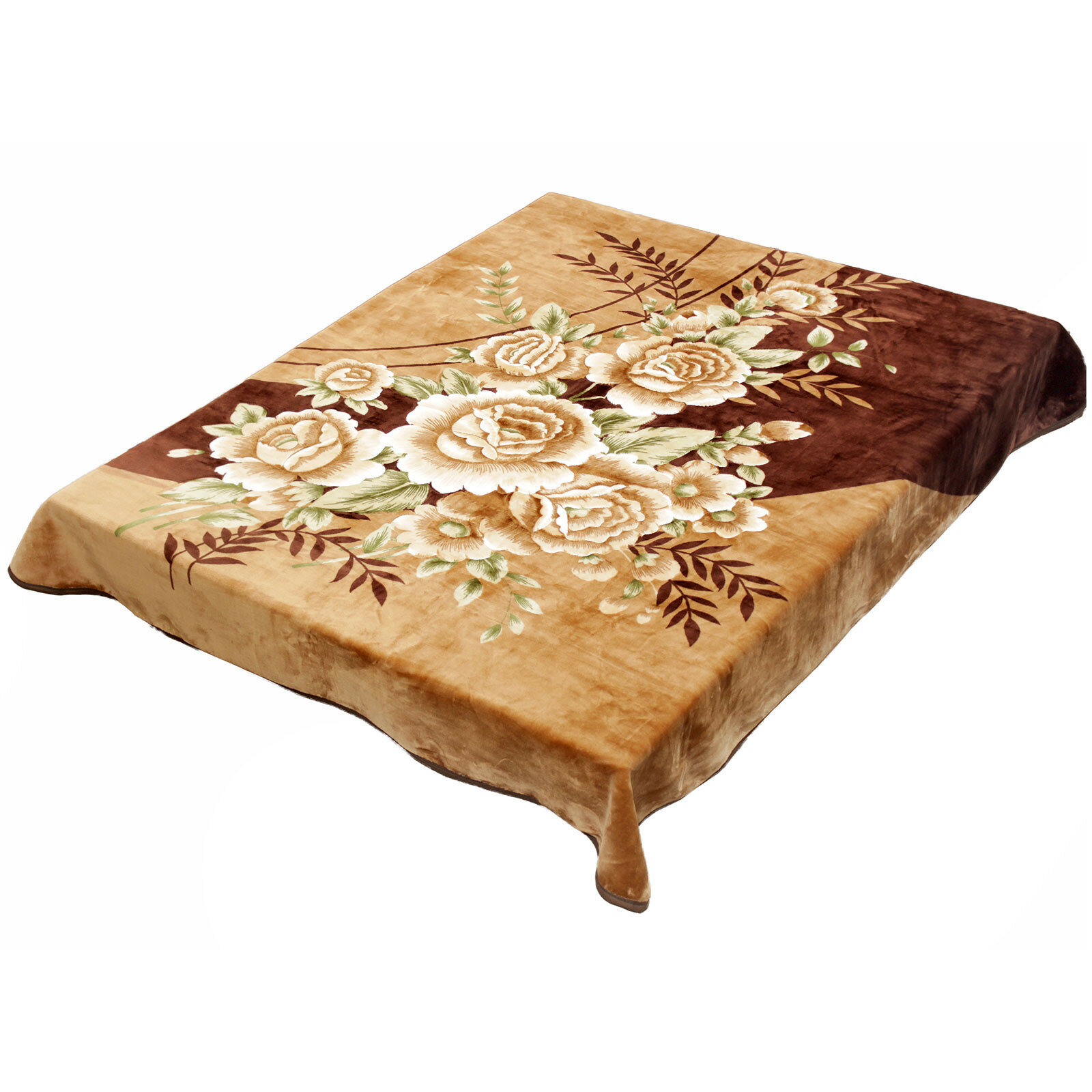 фото Пледы и покрывала Smoon Плед "Новый орех коричневый" 160x210 полуторный Смун