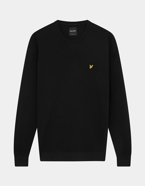 Свитшот Lyle & Scott Crew Neck Sweatshirt, размер M, черный