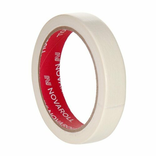 Малярная лента 19мм25м Нова Ролл белая 149₽