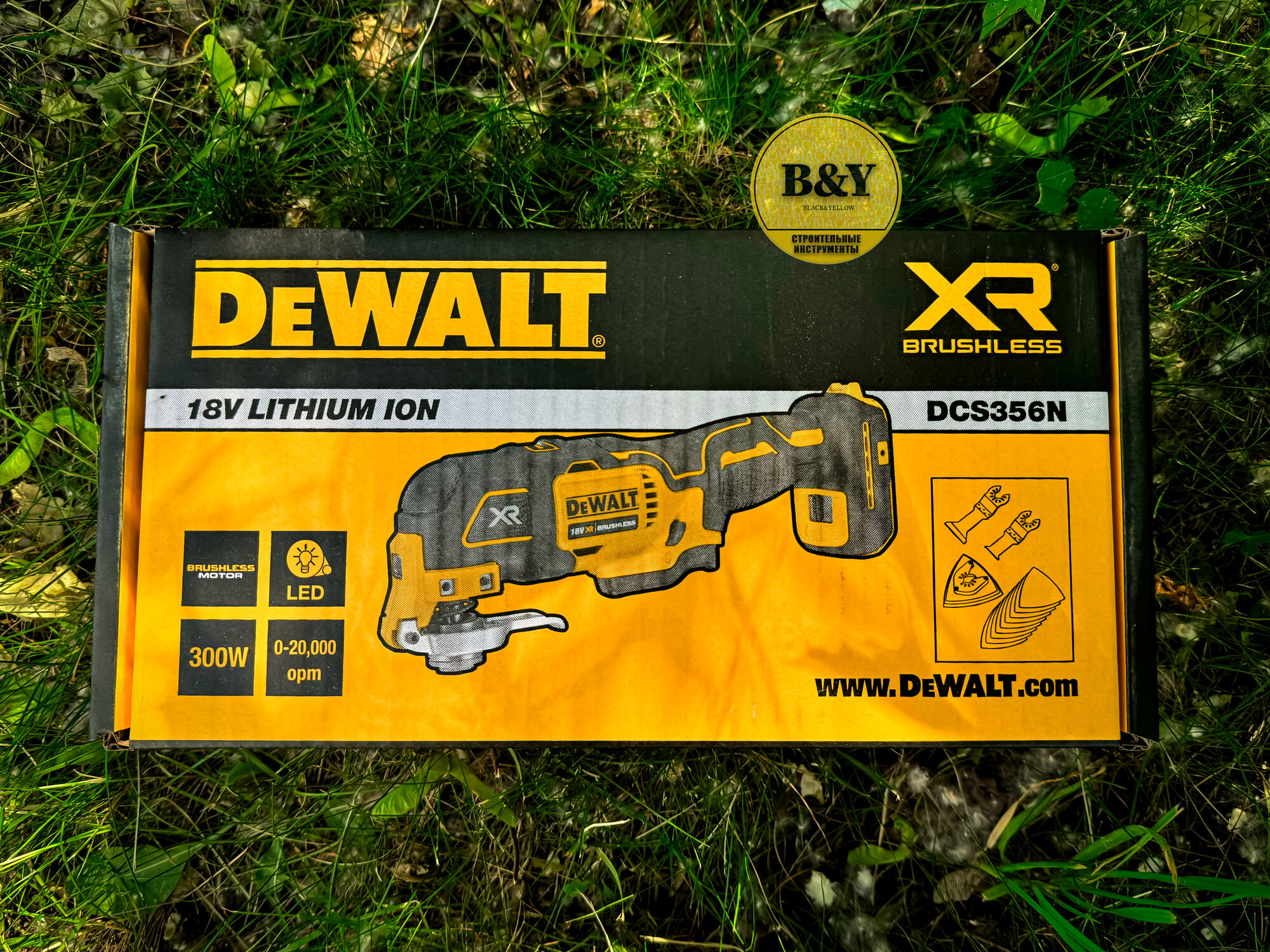 Аккумуляторный многофункциональный инструмент (реноватор) DEWALT DCS356N 18В