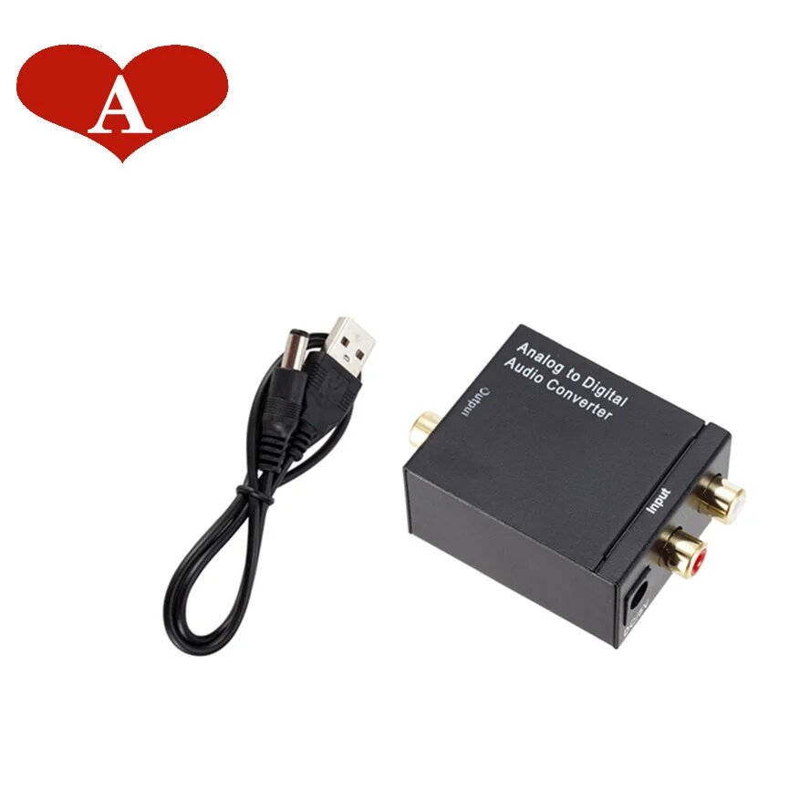 Адаптер для аудио и видео RCA Toslink, USB
