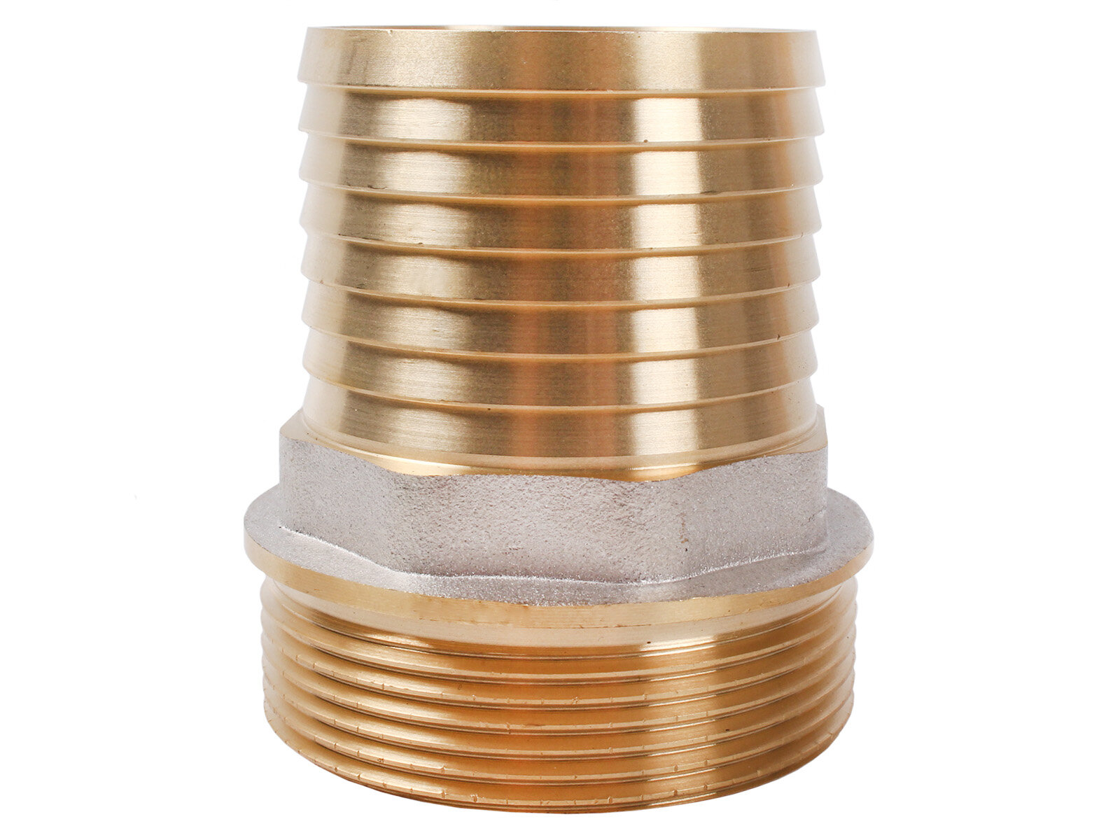 фото Штуцер наружная резьба 2 дюйма елочка 50мм TST