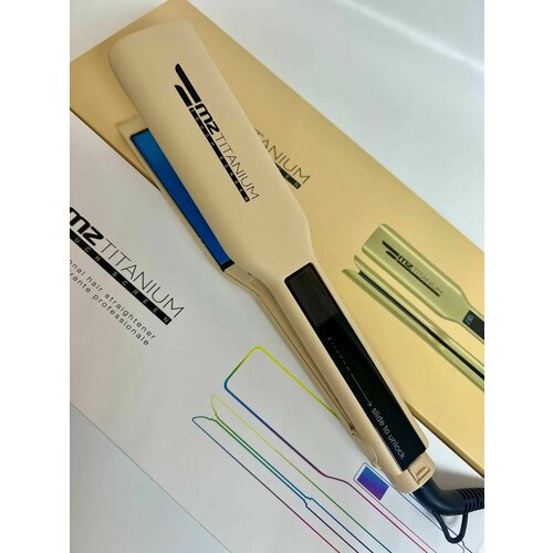 Утюжок MZ Titanium капучино титановые пластины матовый 6290₽