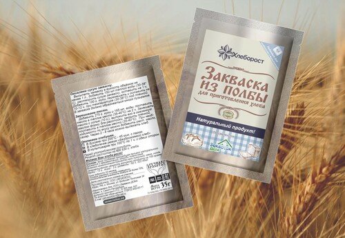 Закваска полбяная для приготовления хлеба Хлеборост
