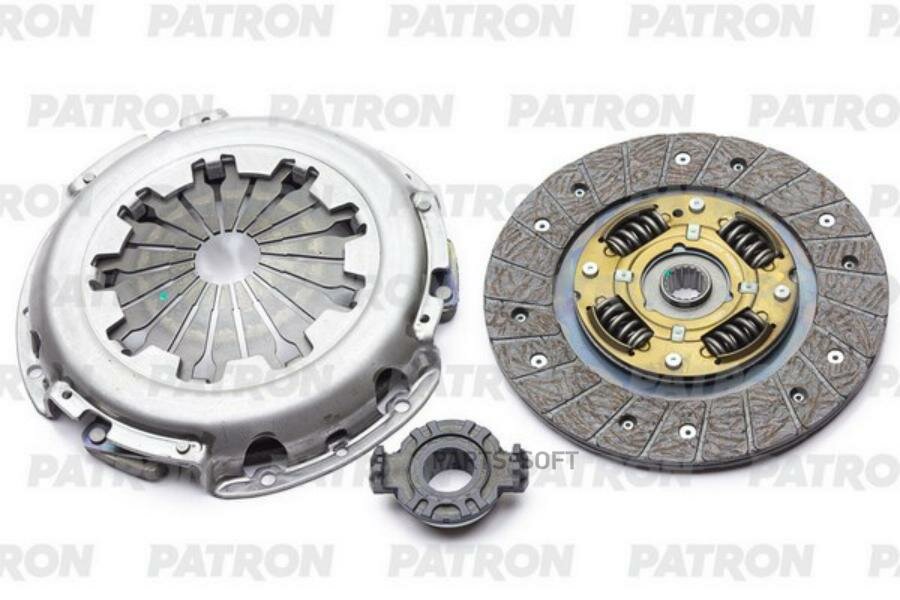Комплект сцепления (3P) CITROEN: BERLINGO 1.4i 96-, XSARA 1.6i 97-00, PEUGEOT: 106 1.6i 93-04, 306 1.6i 94-02