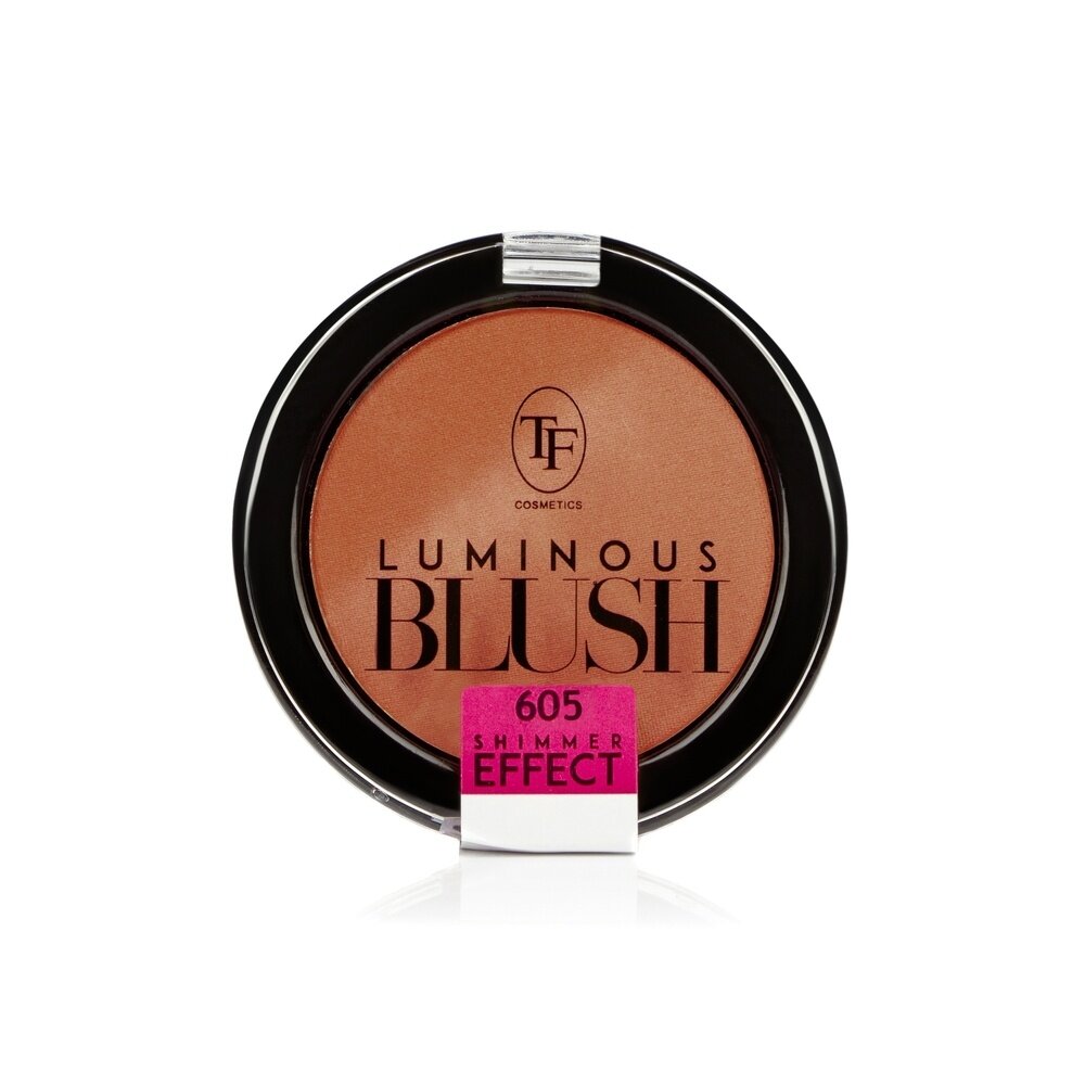 Румяна TF Cosmetics пудровые, тон 605, "Luminous Blush" розовый янтарь с шиммером