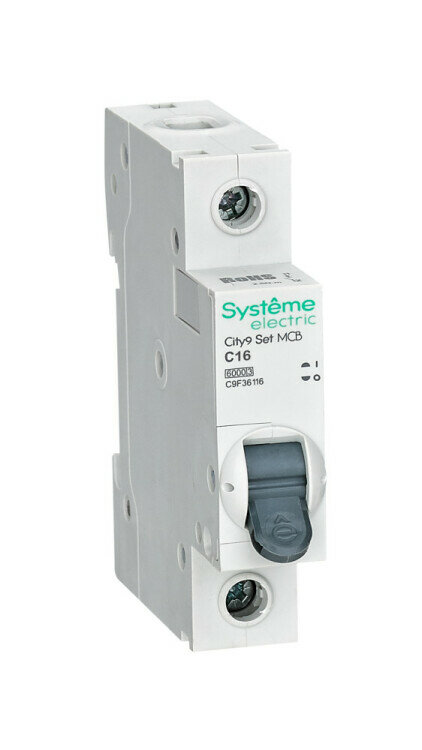 Автоматический выключатель Systeme Electric (Schneider Electric) City9 Set 3P 20 А, тип С, 6 кА, - фото №1