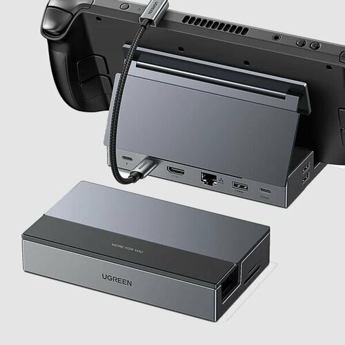 Док-станция UGREEN 9-in-1 Steam Deck Dock для SteamDeck 25869 9340₽