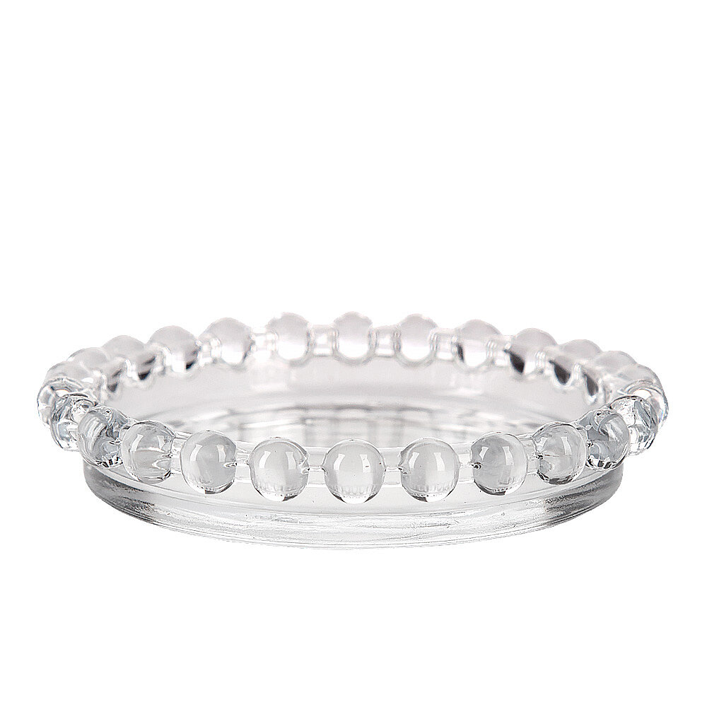 Набор блюдец 6шт "Gocciolina" 9,5х9,5х1,8 см, стекло, Nouvelle — фото 1