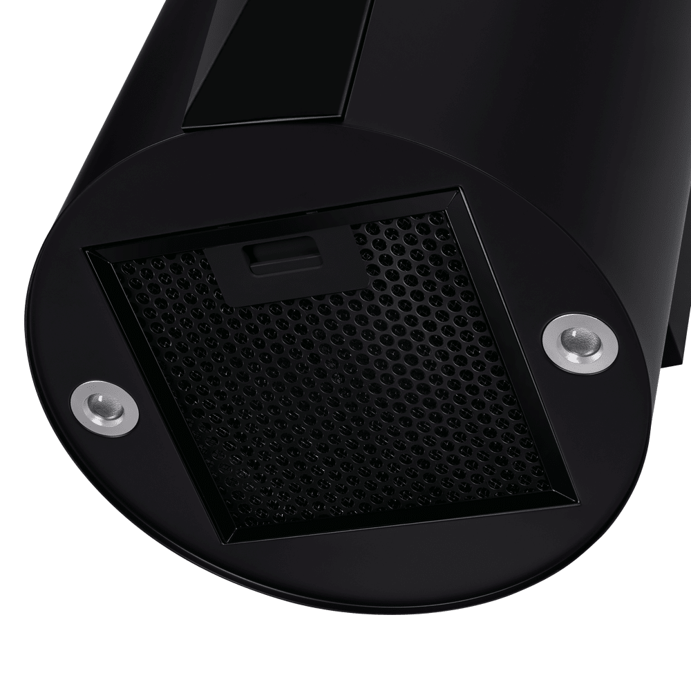Кухонная вытяжка Maunfeld Lee Light Isla 35 Sensor черный