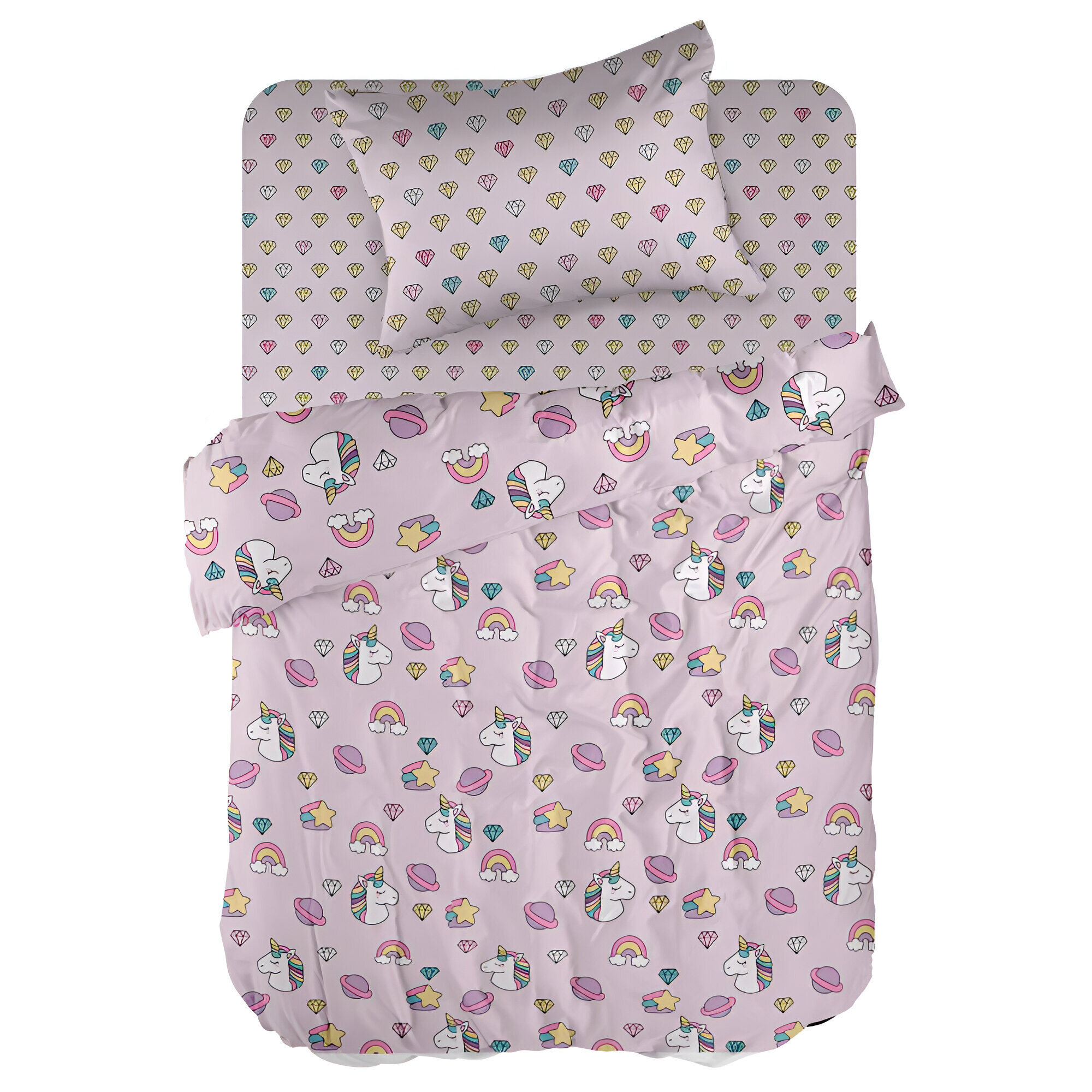 Комплект детского постельного белья WENGE baby (40х60) Fairyland (60061-1/60071-1) перкаль
