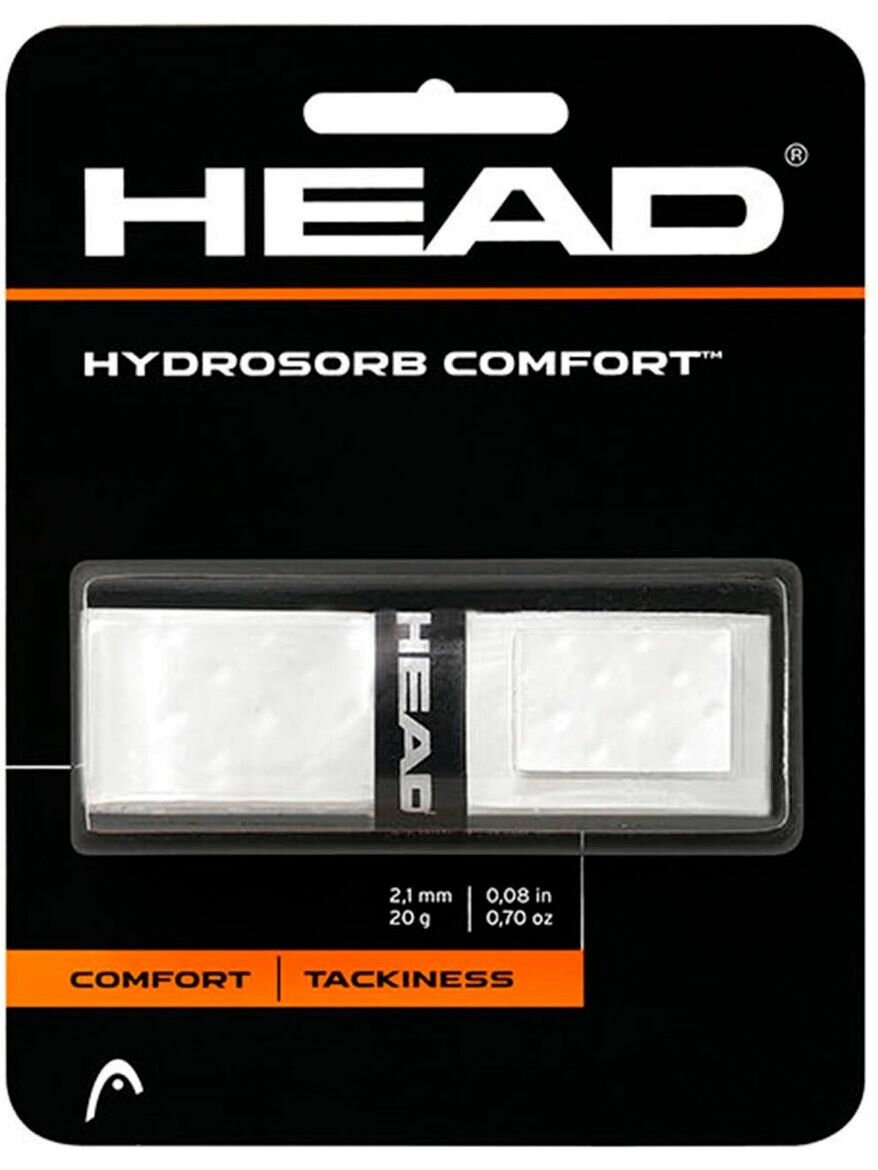 Базовый грип Head HydroSorb Comfort WH Унисекс Белый Унисекс Большой теннис 100% полиэстер