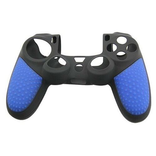 Защитный силиконовый чехол Controller Silicon Case (Non-Slip) для геймпада Sony Dualshock 4 Wireless Controller Черный/Синий (PS4) панель контроллера smartest controller moog scf04241