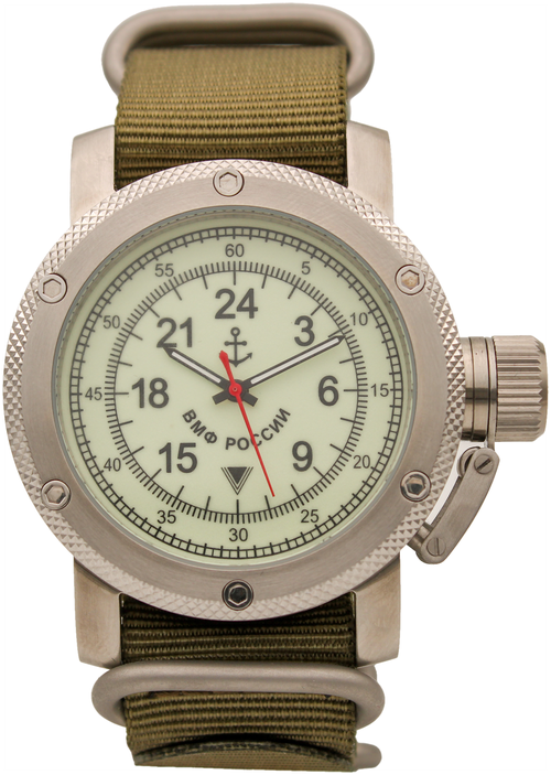 Наручные часы ТРИУМФ Часы наручные ВМФ России механические 016.21, белый