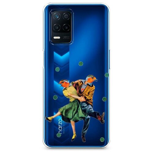 фото Силиконовый чехол "чарльстон" на realme и oppo realme narzo 30 5g / реалми нарзо 30 5g case place