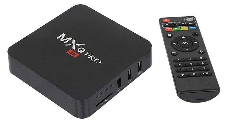 Приставка Смарт ТВ MXQ Pro 4K