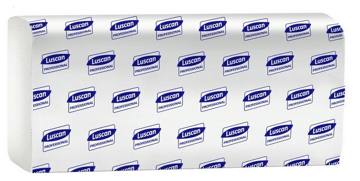 Полотенца бумажные Luscan Professional M-сложения, 2слбелвтор150л21пач/уп