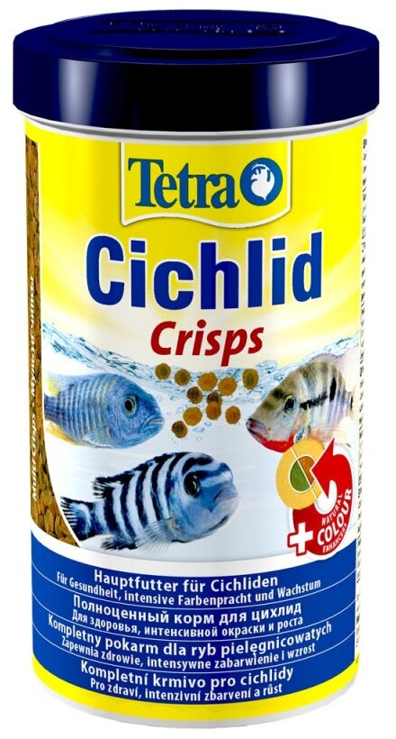 TetraCichlid Crisps Корм для цихлид чипсы 500 мл. 198432 - фотография № 2