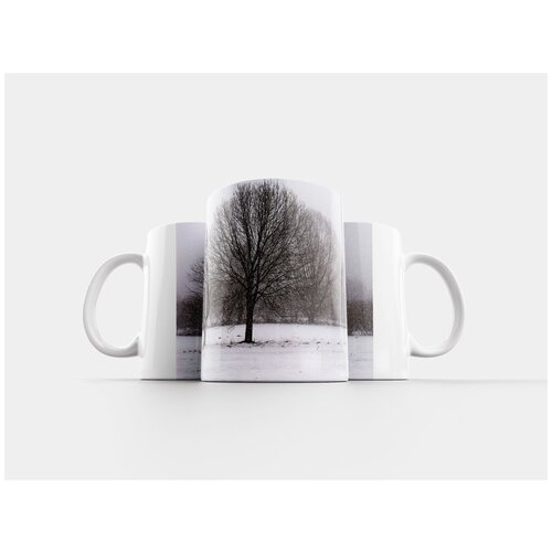 фото Кружка "пейзаж, зима, холодный" 320 мл lotsprints