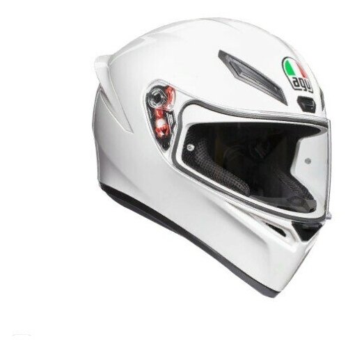 фото Шлем agv k-1 mono white s