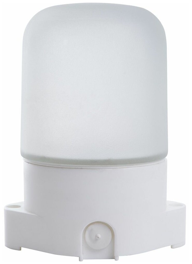 Светильник для бани и сауны белый 60Вт, IP65 (НББ 01-60-001) (1хЕ27, банник)