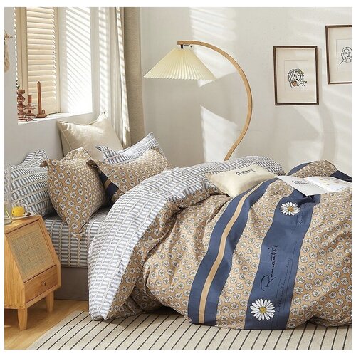 Комплект постельного белья, Сатин, 100% хлопок, наволочки 70х70