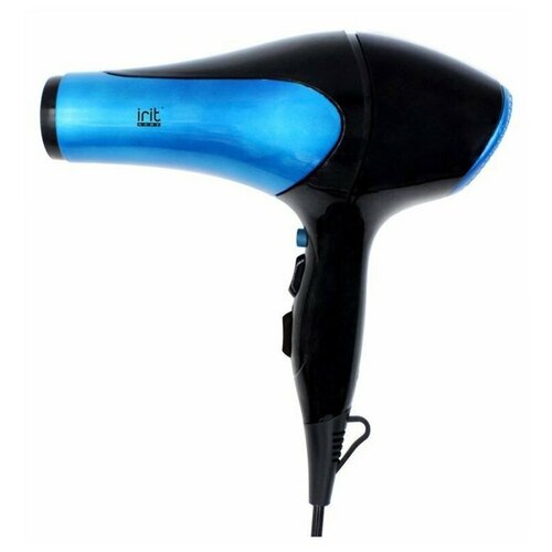 Фен irit IR-3101 черныйсиний 114600₽