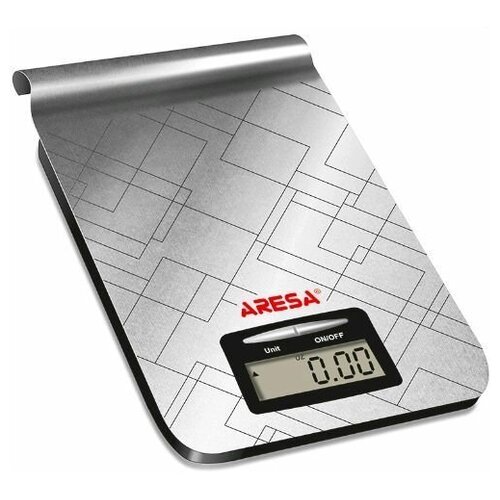 Весы кухонные ARESA AR-4308 до 5 кг, серебристый