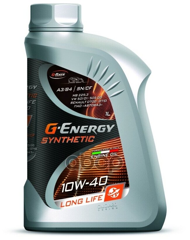 G-Energy Long Life 10w40 Масло Моторное Синт. 1л. G-Energy