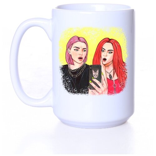 Кружка СувенирShop Музыкальная рок-группа 