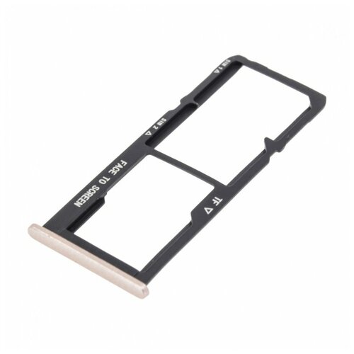 Держатель сим карты (SIM) для Asus ZenFone 4 Selfie (ZD553KL) золото original new high quality c11p1613 4120mah battery for asus 4 selfie lite dual sim lte zb520kl zenfone 4 selfie lite batteries