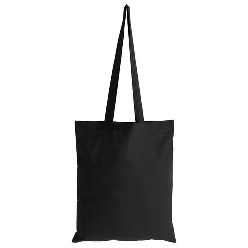 Сумка шоппер Noname, черный сумка шоппер noname текстиль бордовый черный