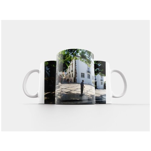 фото Кружка "мадейра, санта круз, городская площадь" 320 мл lotsprints