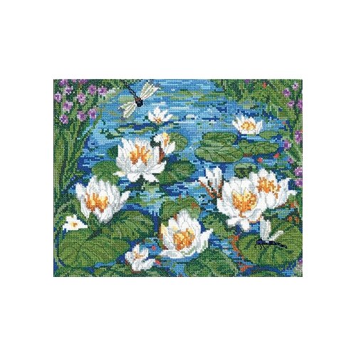 фото Набор для вышивания candamar 51637 сад кувшинок candamar designs