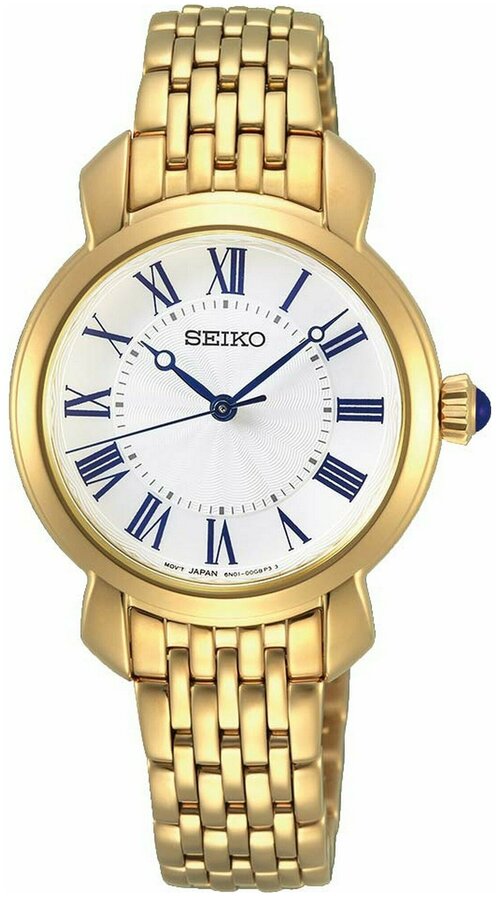 Наручные часы SEIKO CS Dress, золотой, белый