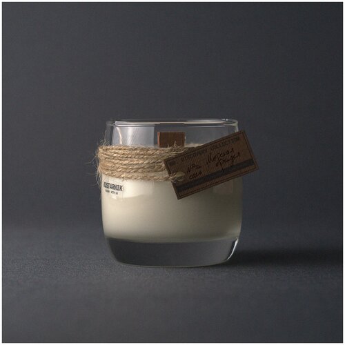 Соевая свеча ароматическая KUSTARNIK 