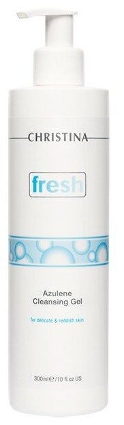 Christina Fresh Azulene Cleansing Gel Delicate & Reddish - Азуленовый очищающий гель для Чувствительной 300мл