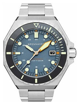 Наручные часы SPINNAKER Часы Spinnaker SP-5081-DD, серебряный, синий