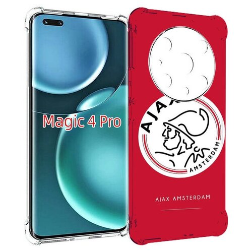Чехол MyPads фк аякс амстердам для Honor Magic4 Pro / Magic4 Ultimate задняя-панель-накладка-бампер